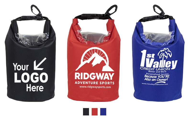 7” W x 11” H “The Navagio” 2.5 Liter Water Resistant Dry Bag With Clear Pocket Window 7” W x 11” H “The Navagio” 2.5 Liter Water Resistant Dry Bag With Clear Pocket Window